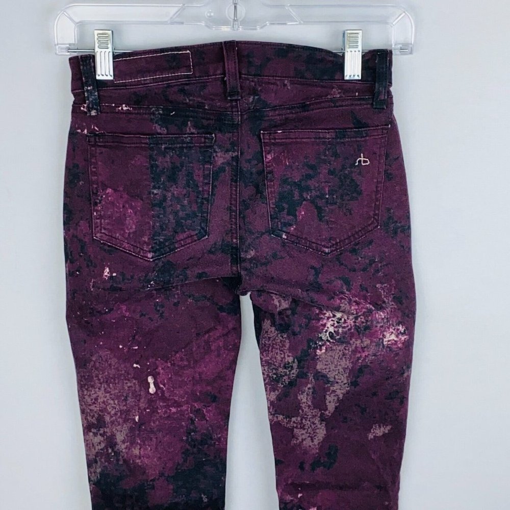 Rag & Bone Galaxy Print Splatter Abstract Legging… - image 6